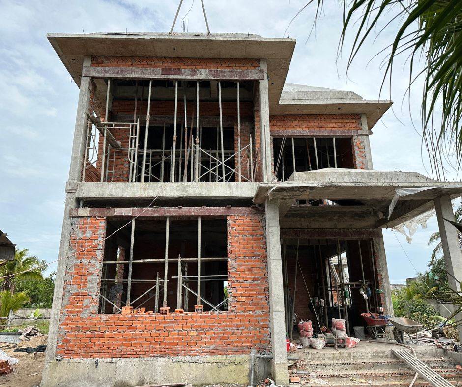 dịch vụ xây nhà phần thô