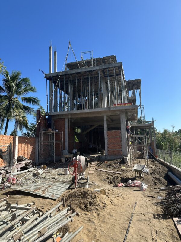 xây nhà phần thô