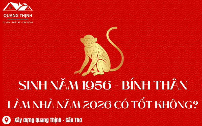 bính thân 1956 xây nhà năm 2026