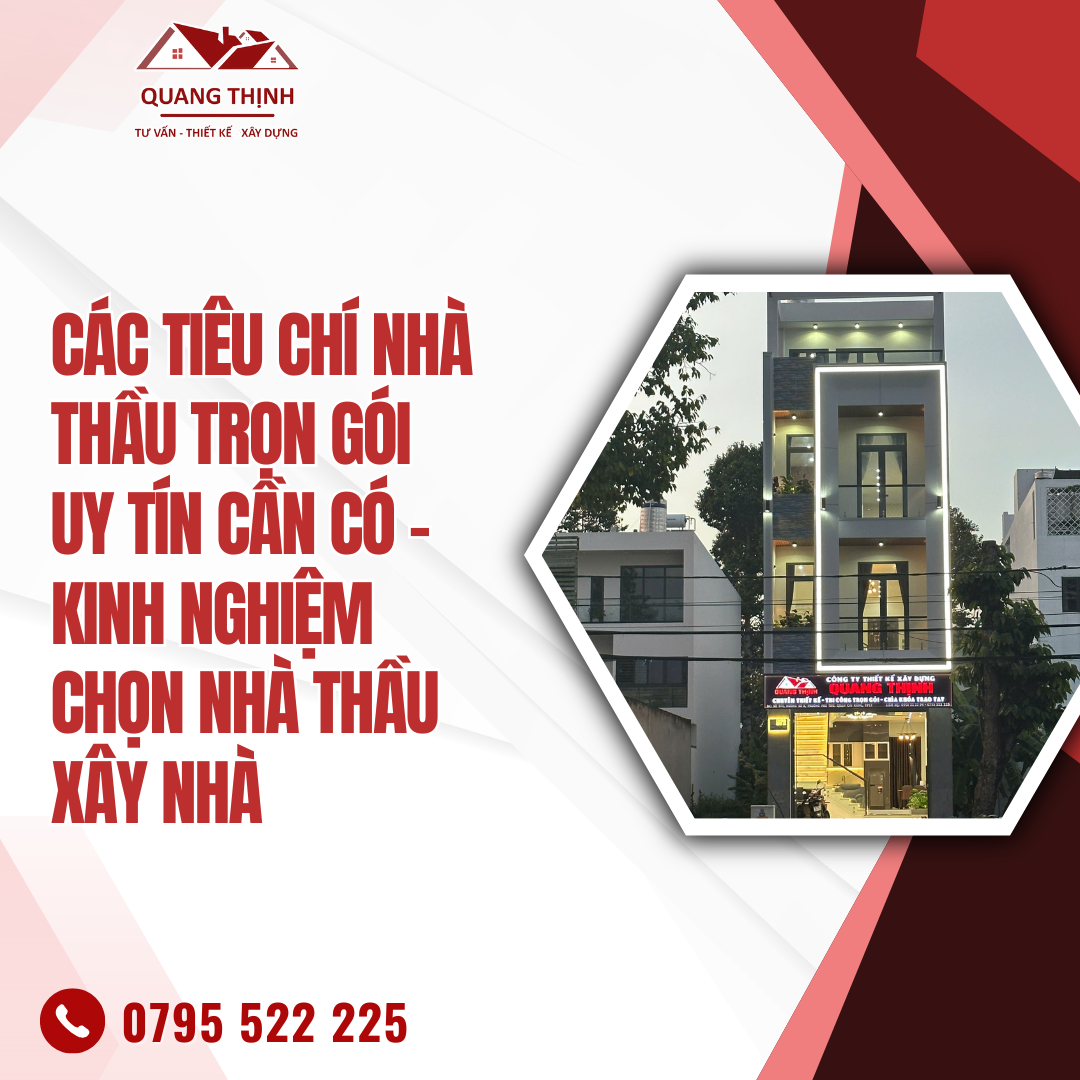 nhà thầu trọn gói