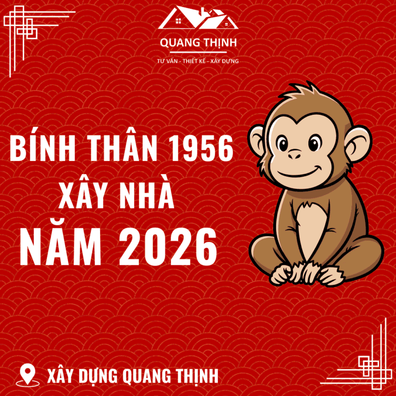 bính thân 1956 xây nhà năm 2026