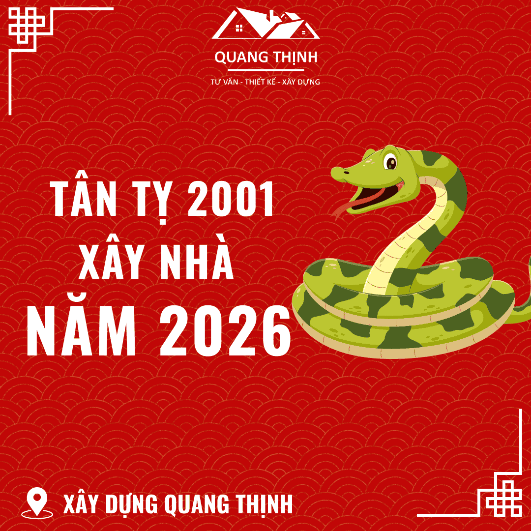tân tỵ 2001 xây nhà năm 2026