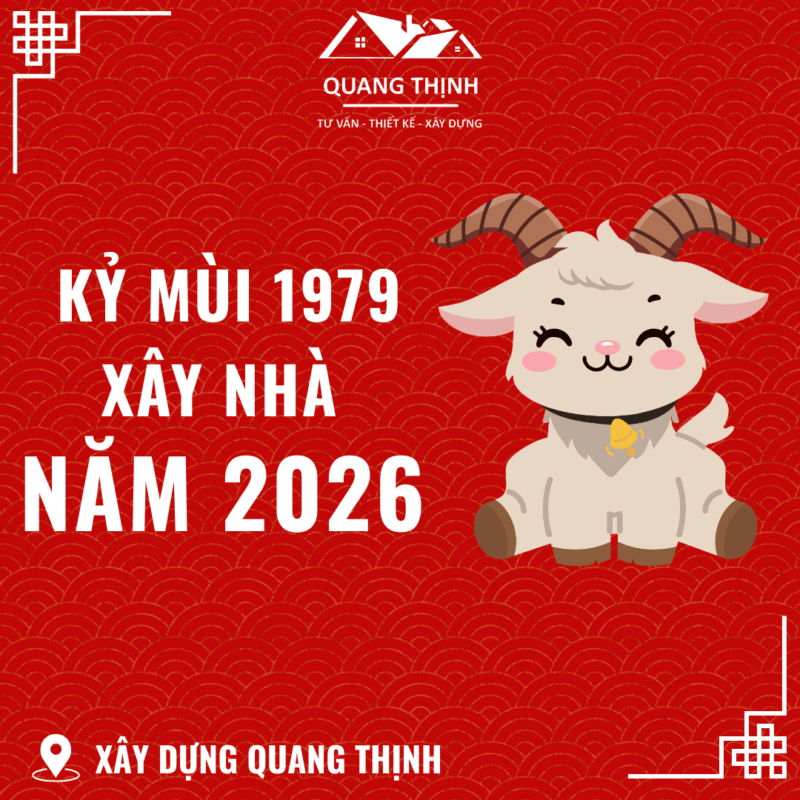 kỷ mùi 1979 xây nhà năm 2026