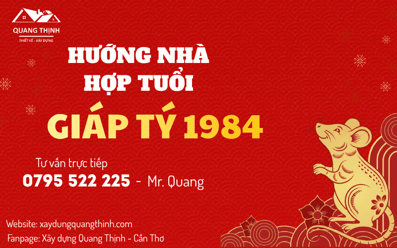 hướng nhà hợp tuổi 1984