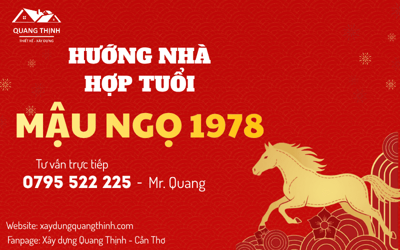 hướng nhà hợp tuổi 1978