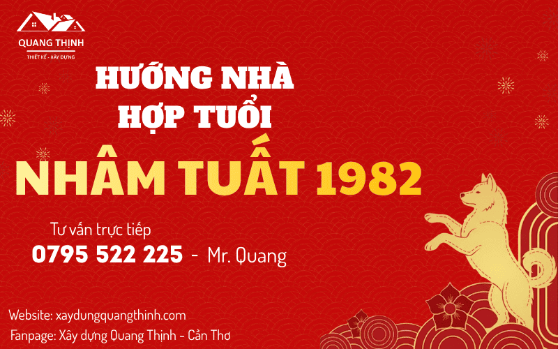 hướng nhà hợp tuổi 1982