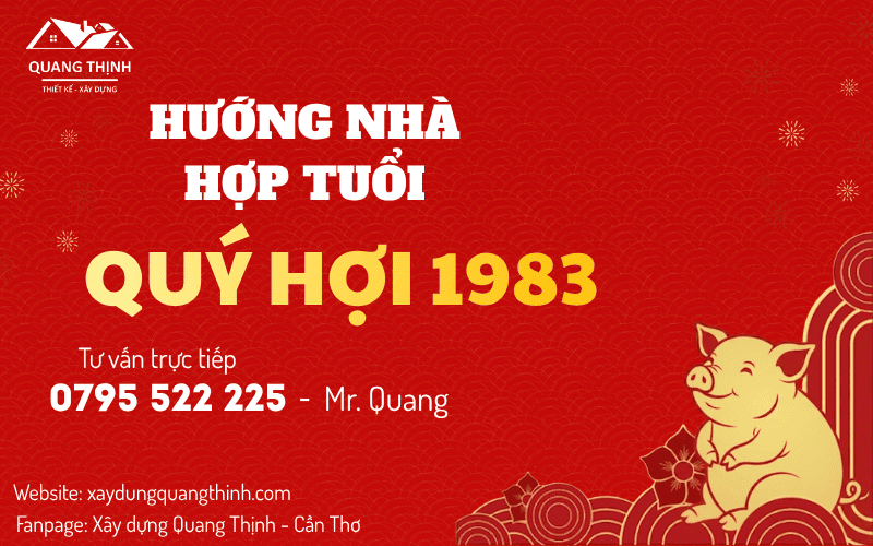 hướng nhà hợp tuổi 1983